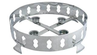 18.0 Stainless Steel Round Warmer Stand